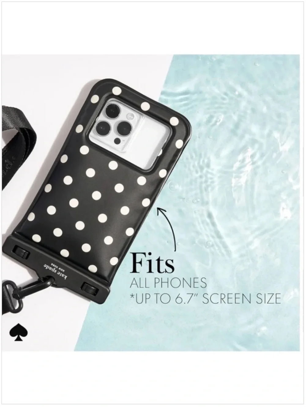 Kate Spade New York Floating Waterproof Phone Pouch